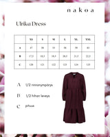 Ulrika Linen dress, Night Sky