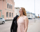Nora Midi Dress, Blushing Blossoms