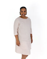 Classic Linen Dress, Sandshell