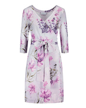 Print Wrap Dress, Oceania