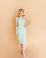 Nora Midi Dress, Paradise Green