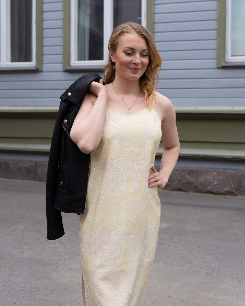 Nora Midi Dress, Safari Sand