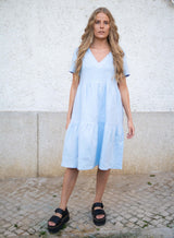 Pellava Kerrosmekko, Sky Blue