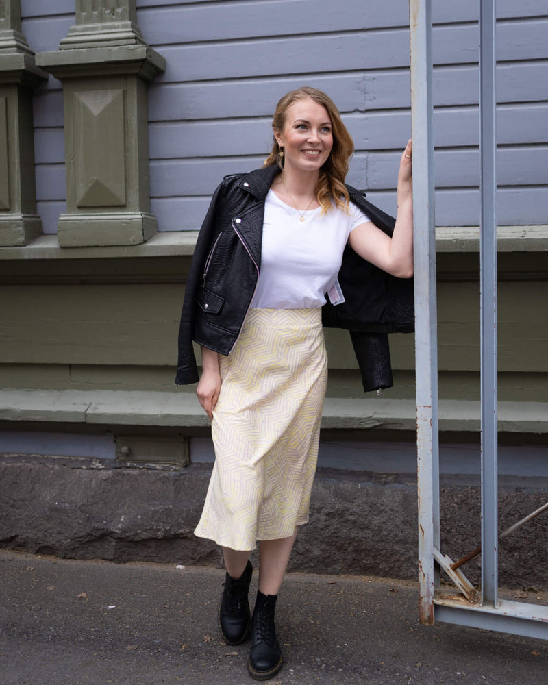 Classic Midi Skirt, Safari Sand