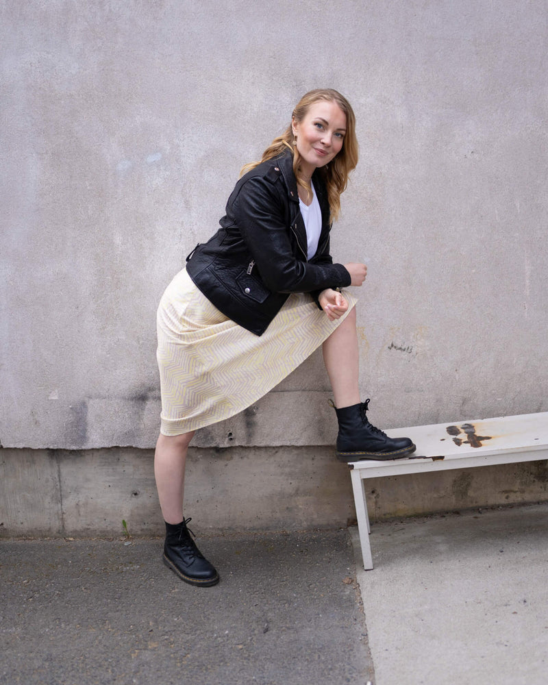 Classic Midi Skirt, Safari Sand