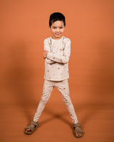 Print leggings, Sahara