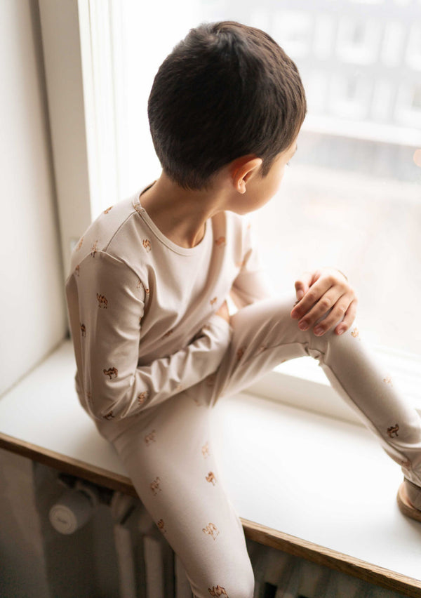 Print leggings, Sahara