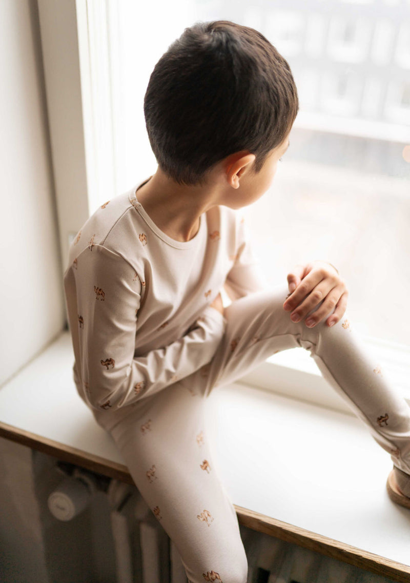 Print leggings, Sahara