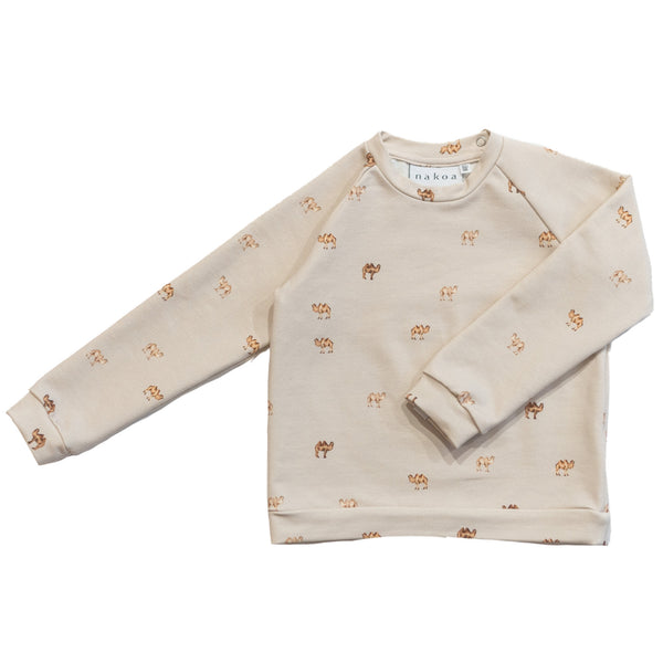 Comfy College Print Shirt, Sahara