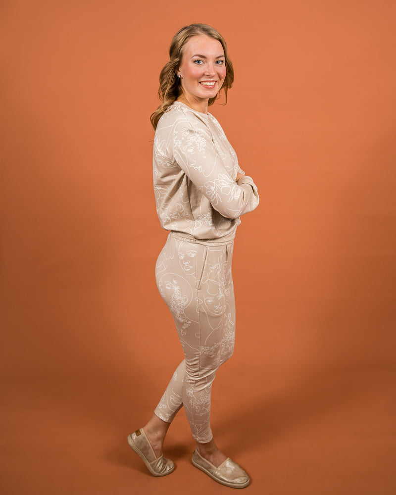 Casual Chic Print Pants, Visions