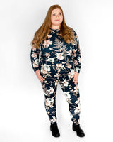 Casual Chic Print Pants. Midnight Lily