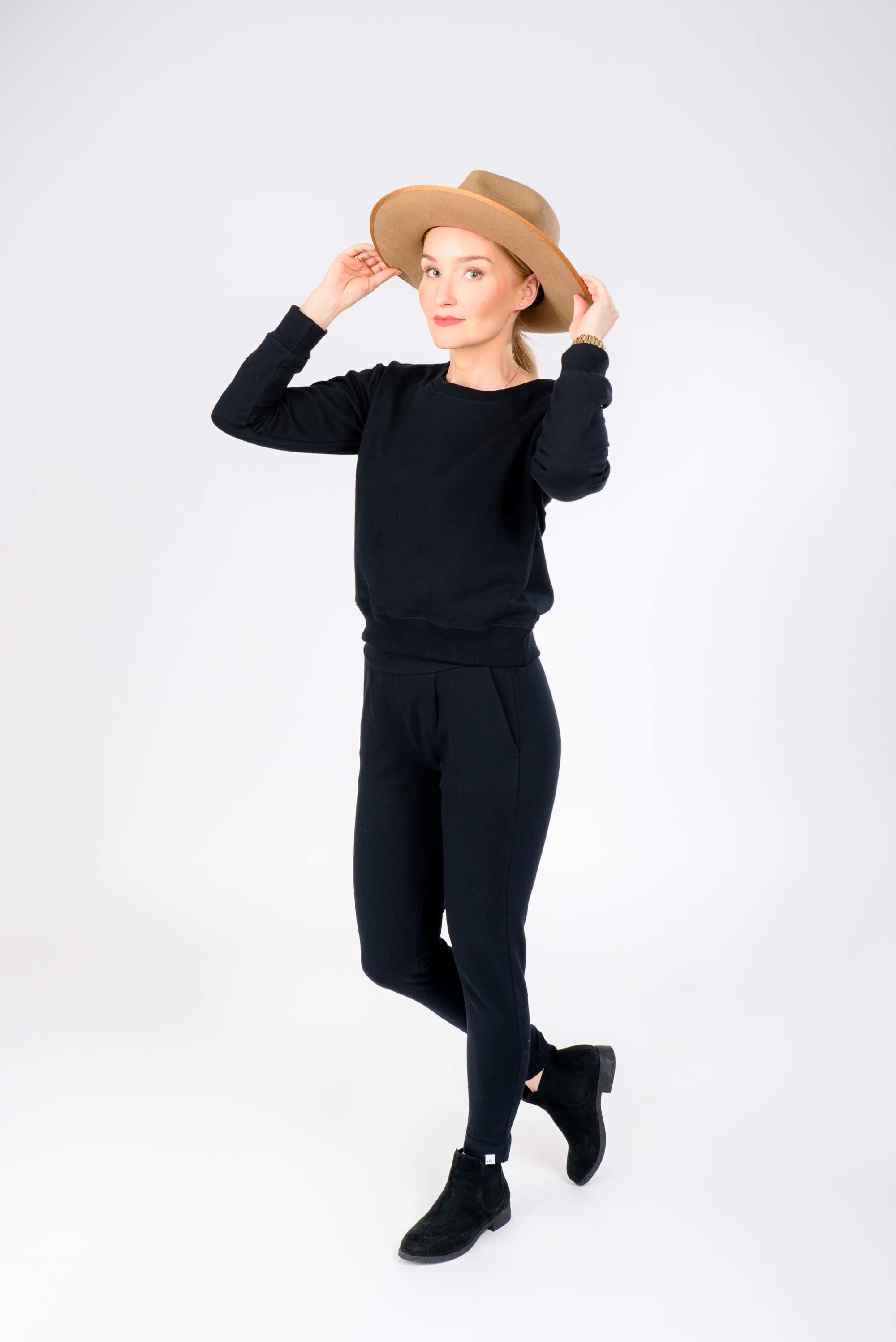 Casual Chic Pants, Black