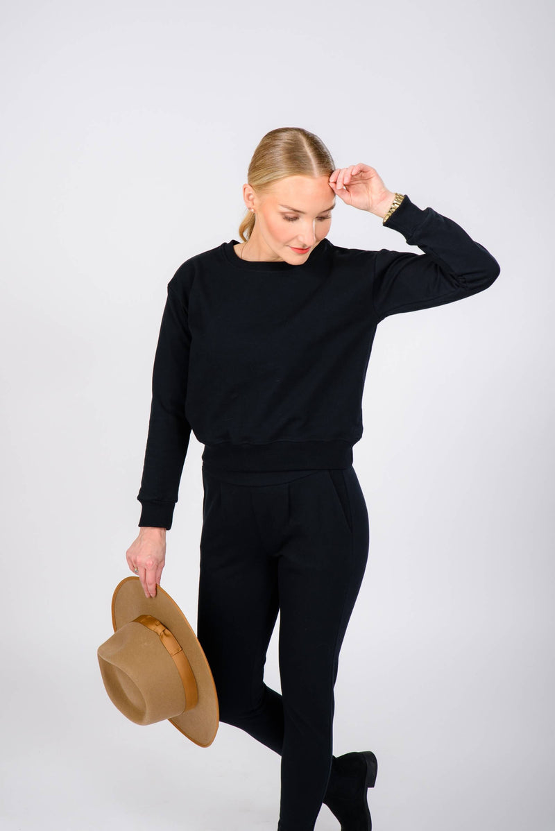 Casual Chic Pants, Black