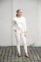 Casual Chic Pants, Ivory