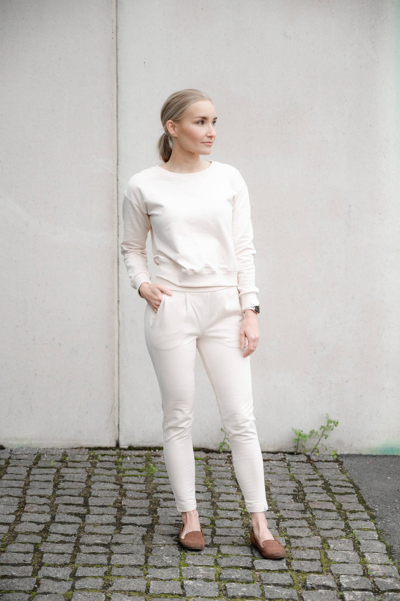 Casual Chic Pants, Ivory