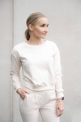 Casual Chic Pants, Ivory