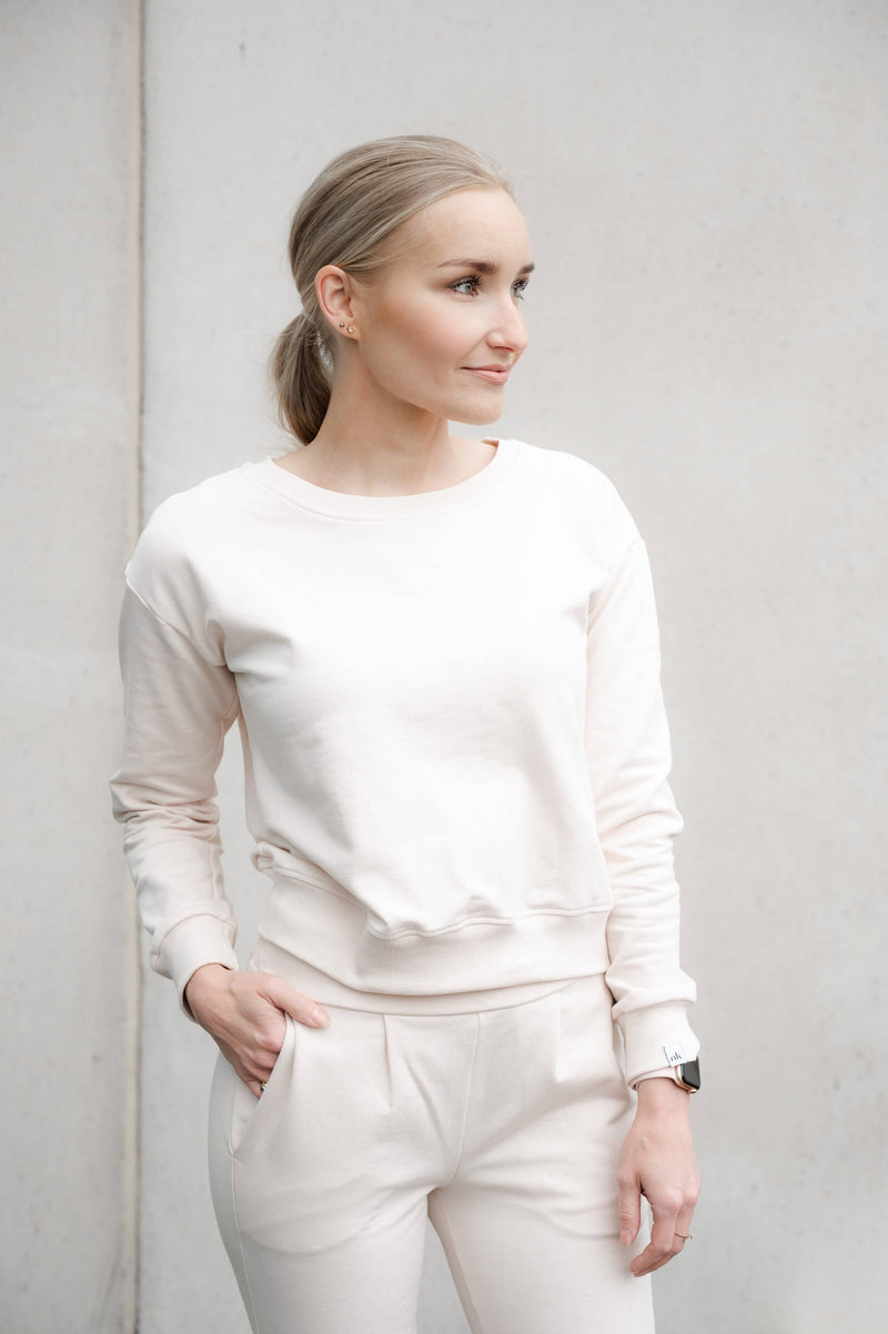 Casual Chic Pants, Ivory