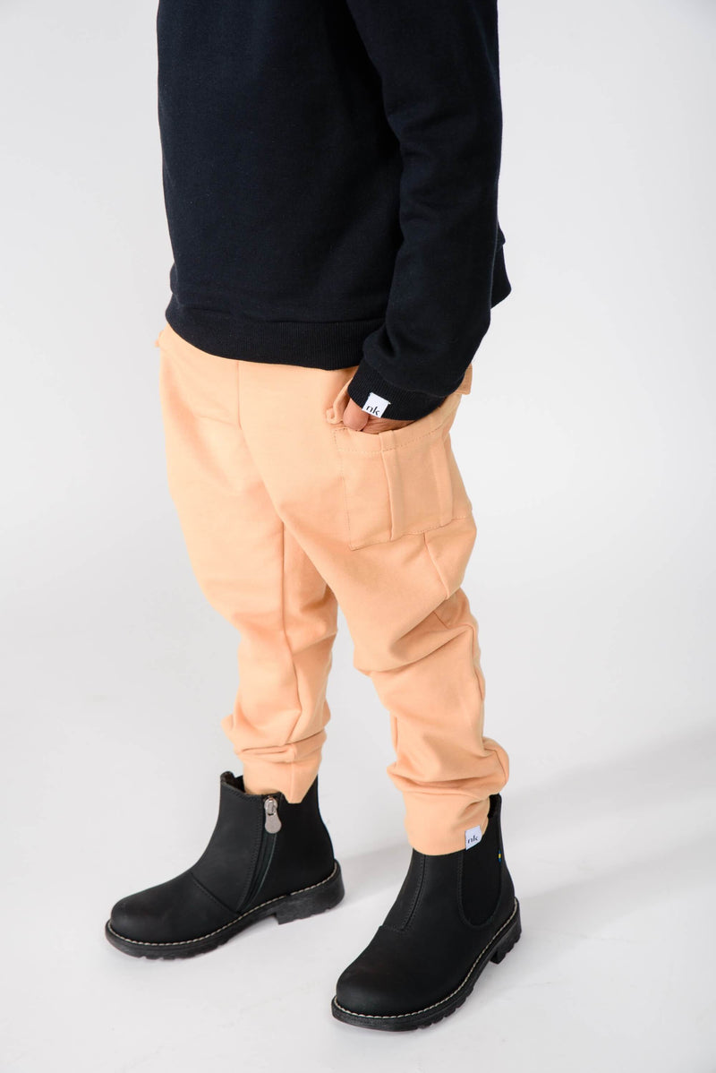 Comfy Cargo Pants, Camel