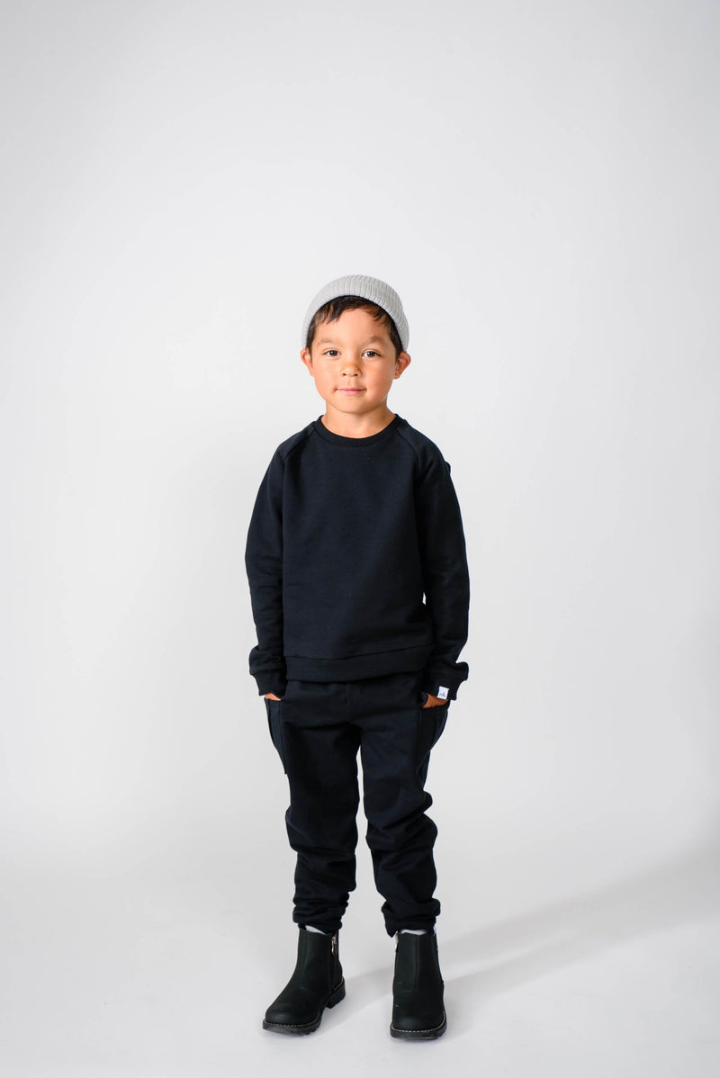 Comfy College Shirt, Black