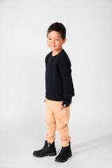 Comfy College Shirt, Black