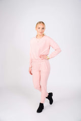 Casual Chic Pants, Dusty Pink
