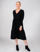 Layered dress, Black