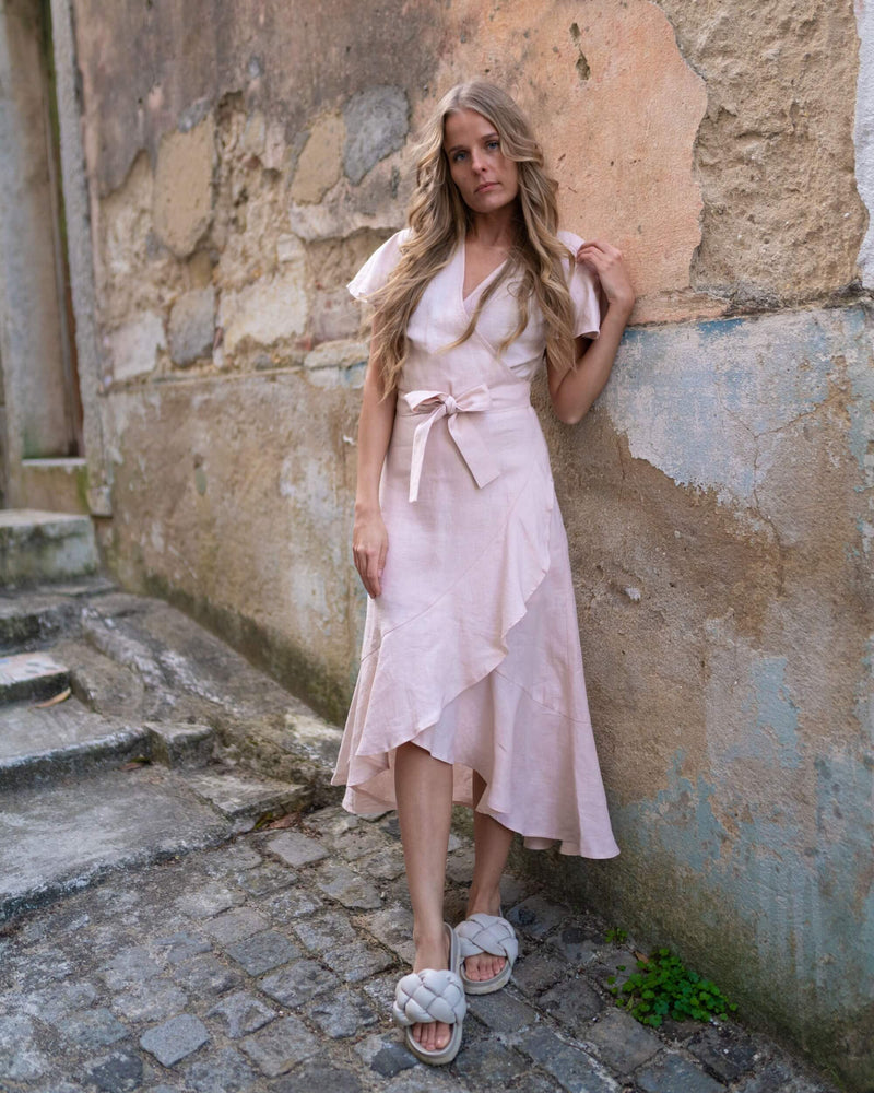 Annika Dress, Sandshell