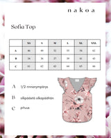 Sofia Top, Rose Lily